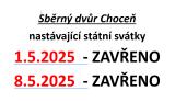 květnové svátky 2025